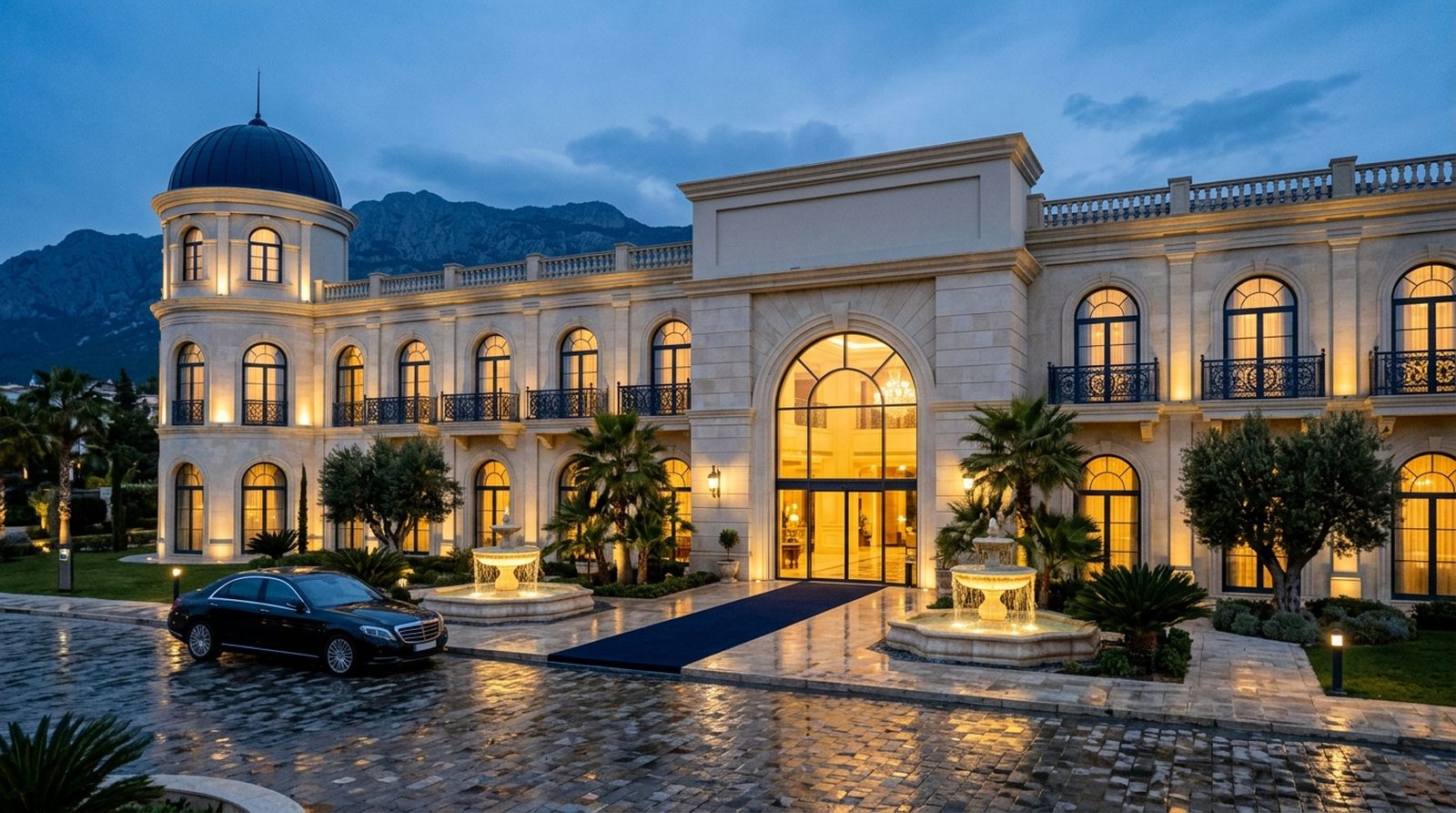 Otel girişi